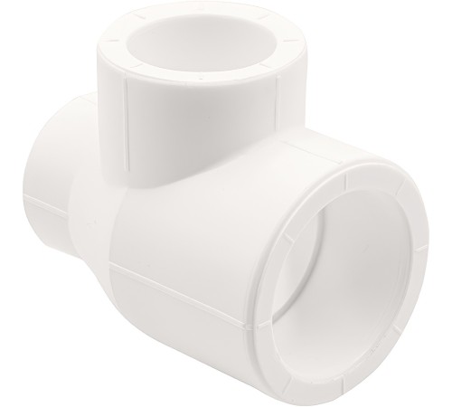 Тройник THERMOLIGHT переходной PP-R 32х25х20 белый (20/120)