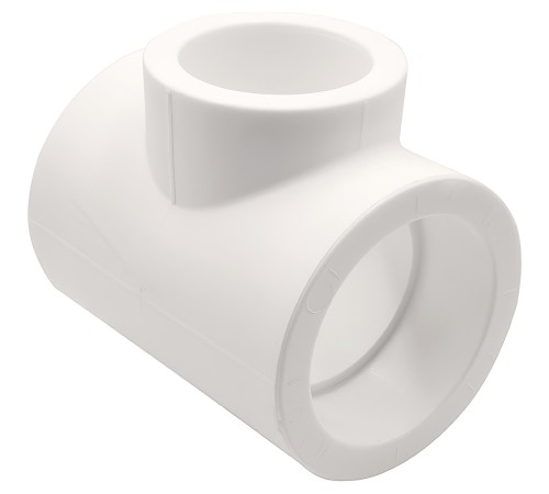 Тройник THERMOLIGHT переходной PP-R 63х50х63 белый (2/22) Тройник THERMOLIGHT переходной PP-R 63х50х63 белый (2/22)