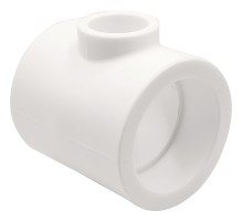 Тройник THERMOLIGHT переходной PP-R 63х32х63 белый (2/24)