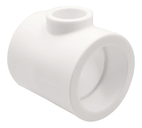 Тройник THERMOLIGHT переходной PP-R 63х32х63 белый (2/24)