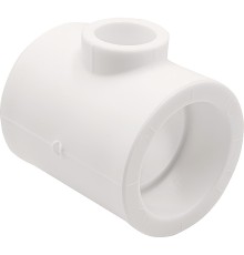 Тройник THERMOLIGHT переходной PP-R 50х25х50 белый (5/45)