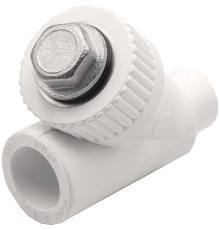 Фильтр косой THERMOLIGHT PP-R ВР-НР 20 белый (10/110) Фильтр косой THERMOLIGHT PP-R ВР-НР 20 белый (10/110)