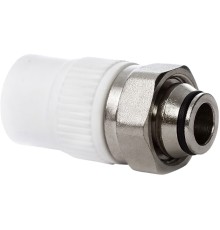 Муфта FUSITEK с накидной гайкой PP-R 20х3/4quot;, евроконус, FT05301