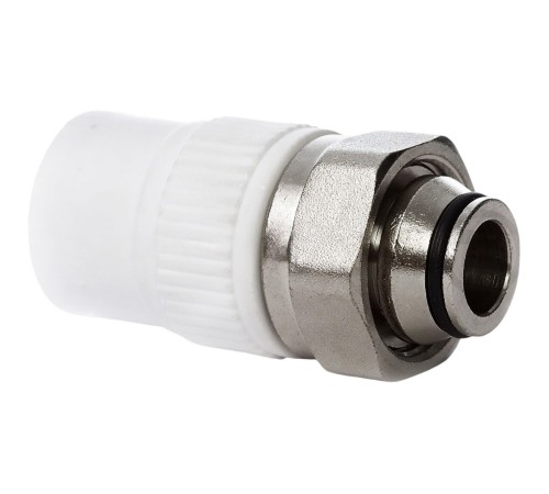 Муфта FUSITEK с накидной гайкой PP-R 20х3/4quot;, евроконус, FT05301