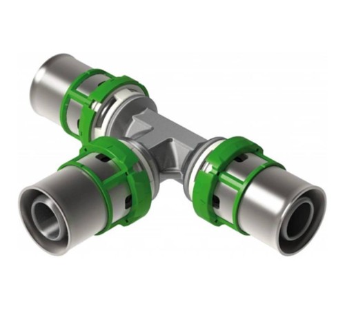 Тройник Comap 20 пресс латунь