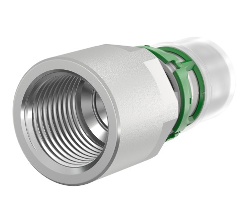 Муфта Comap 16 х 1/2 ВР пресс латунь Муфта Comap 16 х 1/2 ВР пресс латунь