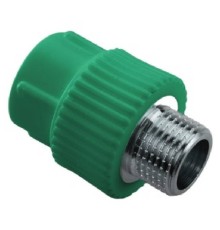 Муфта комбинированная ПП AntiFire под ключ D63-2quot;НР Green