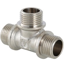 Тройник Valtec VTr.131.N.0005 нар.-нар.-нар. 3/4quot; Тройник Valtec VTr.131.N.0005 нар.-нар.-нар. 3/4quot;