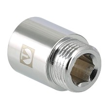 Удлинитель хромированный Valtec 1quot;x100мм ВР-НР VTr.198.C.06100 Удлинитель хромированный Valtec 1quot;x100мм ВР-НР VTr.198.C.06100
