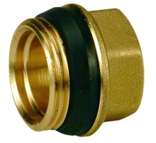 Переходник Giacomini ВР-НР с герметичной прокладкой 1quot;M x 3/4quot;F, R593DY005