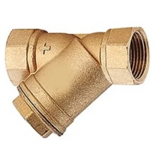 Фильтр Giacomini сетчатый Y-образный латунь Ду 32 Ру30 G1 1/4quot; ВР, R74AY106