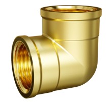 Угольник 90 гр LD DN20 вн-вн, латунь