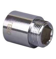 Удлинитель TEBO хромированный ВР/НР 1/2quot;x20 мм (48/384)