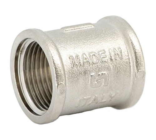 Муфта Uni-Fitt 1 1/2quot;, никелированная Муфта Uni-Fitt 1 1/2quot;, никелированная