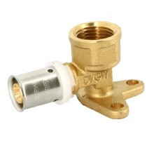 Водорозетка Uni-Fitt пресс-В 20х1/2quot; h 52 мм