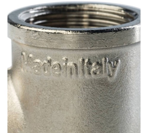 Тройник переходной STOUT никелированный ВВ 3/4quot;х1/2quot;х3/4quot;