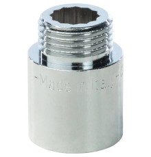 Удлинитель хромированный STOUT 1/2X25 Удлинитель хромированный STOUT 1/2X25