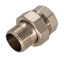 Соединитель CTM с накид. гайкой прямой г/ш 3/4quot;