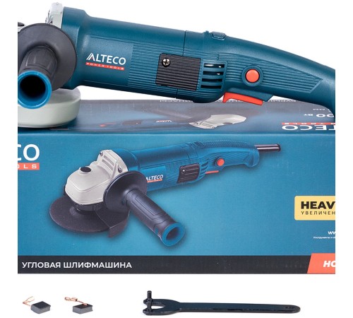 Шлифмашина ALTECO угловая AGH 1100-125 HEAVY DUTY