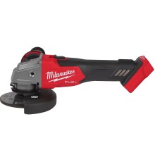 Шлифмашина Milwaukee угловая аккумуляторная M18FSAG125X-0X FUEL с ползунковым переключателем