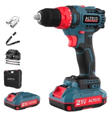 Шуруповёрт ALTECO дрель аккумуляторная бесщеточная CD 21-45 BL X2 (CD 1813Li BL X2) Шуруповёрт ALTECO дрель аккумуляторная бесщеточная CD 21-45 BL X2 (CD 1813Li BL X2)