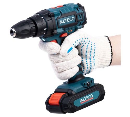 Шуруповерт ALTECO дрель аккумуляторная CD 2110Li Х2