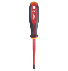 Отвертка Milwaukee диэлектрическая VDE PH/SL2 x100 трехгранная рукоятка