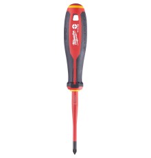 Отвертка Milwaukee диэлектрическая VDE PH/SL1 x80 трехгранная рукоятка