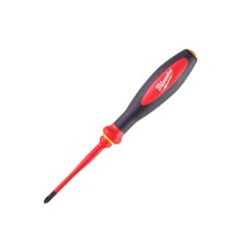 Отвертка Milwaukee диэлектрическая VDE PH1 x80 трехгранная рукоятка