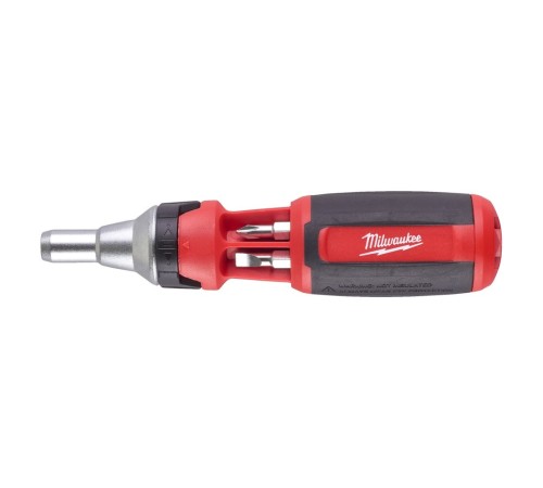 Отвертка Milwaukee универсальная с трещоткой 9 в 1 (PH1/PH2/PZ1/PZ2/T15/T20/SL 5.5) Отвертка Milwaukee универсальная с трещоткой 9 в 1 (PH1/PH2/PZ1/PZ2/T15/T20/SL 5.5)