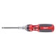 Отвертка Milwaukee универсальная с трещоткой 9 в 1 (PH1/PH2/PZ1/PZ2/T15/T20/SL 5.5)