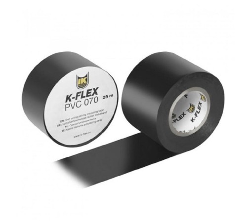 Лента K-FLEX 050-025 PVC AT 070 black Лента K-FLEX 050-025 PVC AT 070 black