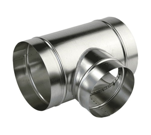 Тройник ЭРА оцинк. ф 200/125/200 0,5мм (0,33м2)