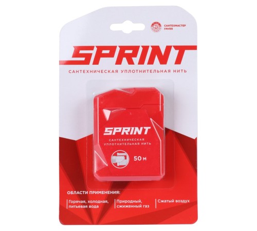 Нить уплотнительная Sprint блистер, бокс 50м Нить уплотнительная Sprint блистер, бокс 50м