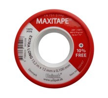Лента UNIPAK MAXITAPE (13,2 м х 12 мм х 0,1 мм, MD-0,7 г/см3) (красн. упак.) Лента UNIPAK MAXITAPE (13,2 м х 12 мм х 0,1 мм, MD-0,7 г/см3) (красн. упак.)