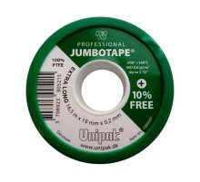 Лента JUMBOTAPE UNIPAK (16,5 м х 19 мм х 0,2 мм, MD-0,6 г/см3) (зел. упак.) Лента JUMBOTAPE UNIPAK (16,5 м х 19 мм х 0,2 мм, MD-0,6 г/см3) (зел. упак.)