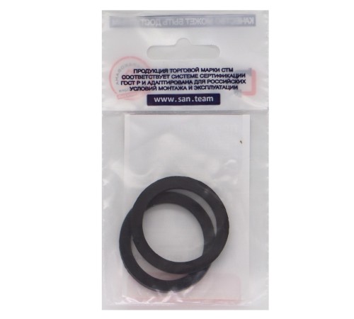 Прокладка СТМ 40х30х3 резина для полотенцесушителя, SRD40303-02, (2)
