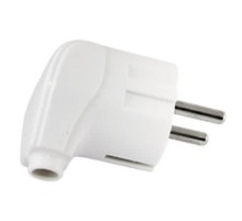 Вилка TDM ELECTRIC народная угловая с/з 16А 250В белый