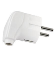 Вилка TDM ELECTRIC народная угловая с/з 16А 250В белый
