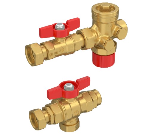 Комплект Giacomini для фанкойлов компактный 290-1500 л/ч - 3/4quot;, R280AKY134