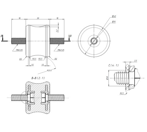 Комплект виброопор для кондиционера RexFaber RF-V120P Комплект виброопор для кондиционера RexFaber RF-V120P