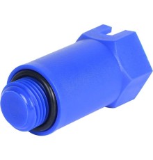 Заглушка удлиненная НР 1/2quot;, синяя, TL3804002