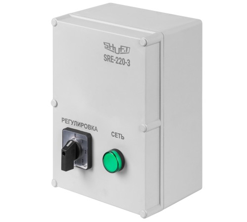 Регулятор 5-ступенчатый SHUFT SRE-220-1.5 (1.5А, 230В) Регулятор 5-ступенчатый SHUFT SRE-220-1.5 (1.5А, 230В)