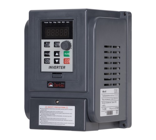 Преобразователь частоты Zentec FL751T1B (0,75кВт 1х220В) Преобразователь частоты Zentec FL751T1B (0,75кВт 1х220В)