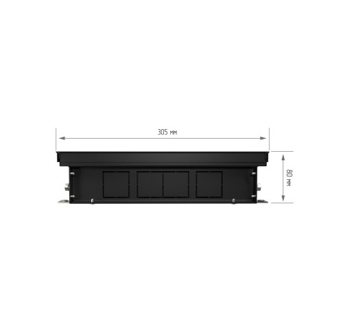 Конвектор внутрипольный Royal Thermo ATRIUM TURBO-80/300/1800-DG-U-NA Конвектор внутрипольный Royal Thermo ATRIUM TURBO-80/300/1800-DG-U-NA