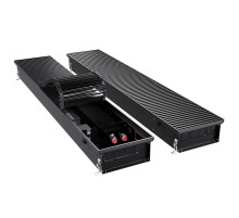 Конвектор внутрипольный Royal Thermo ATRIUM TURBO-110/250/1800-DG-U-BL