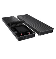 Конвектор внутрипольный Royal Thermo ATRIUM TURBO-90/400/3000-DG-U-BL