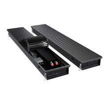 Конвектор внутрипольный Royal Thermo ATRIUM TURBO-90/250/1600-DG-U-BL