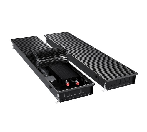 Конвектор внутрипольный Royal Thermo ATRIUM TURBO-90/300/1000-DG-U-BL