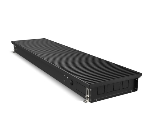 Конвектор внутрипольный Royal Thermo ATRIUM TURBO-90/300/1200-DG-U-BL